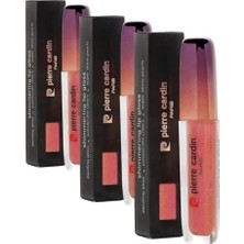 Shimmering Lipgloss Sedefli Parlak Likit Ruj Şeftali Pembesi 5ml (3 Paketi)
