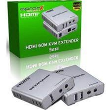 Apronx APX-120M CAT5E-CAT6 120 Metre 4K Kvm HDMI Extender