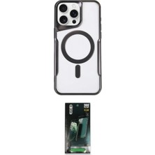 Marsilyan™- iPhone 11 Pro Max Kılıf Yadigar Klasik Özel Seri - Şeffaf 360 Full Body Arka Koruyucu