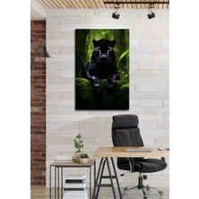 DRK PRINT Siyah Jaguar Mdf Tablo