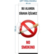 DRK PRINT Sigara Içilmez Levhası Ayaklı