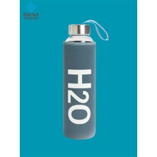 Tohana H2o Kılıflı Cam Matara 500 Ml Turuncu