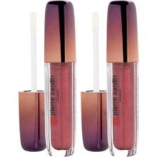 Shimmering Lipgloss Sedefli Parlak Likit Ruj Ahududu 5ml 2li Paket