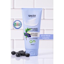 Spectra Care Nemlendirici ve Canlandırıcı Vegan El ve Vücut Losyonu -Blueberry&Wild Bluebell- 200 ML
