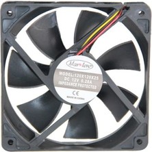 Mykablo Marxlow 120x120x25 mm 12 Volt 3 Pin Fan