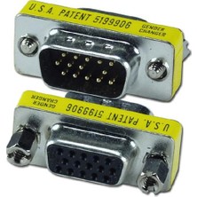Mykablo 3 Sıra 15 Pin D-Sub Erkek - Dişi Ara Aparat