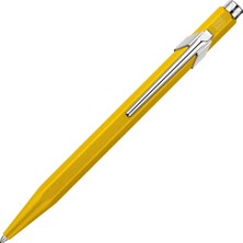 Caran D'ache 849 Ballpoint Pen Colormat-X Yellow In Slimpack