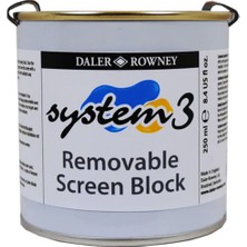 Daler Rowney System 3 Removable Screen Block 250ML
