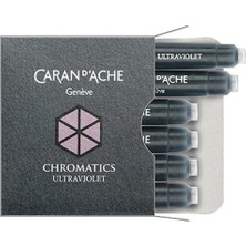 Caran D'ache 8021 Ink Cartridges Chromatics Ultraviolet