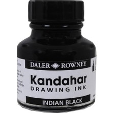 Daler Rowney Kandahar Ink Kaligrafi Mürekkebi Siyah 28ML