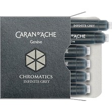 Caran D'ache 8021 Ink Cartridges Chromatics Infinite Grey