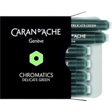 Caran D'ache 8021 Ink Cartridges Chromatics Delicate Green
