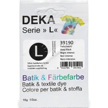 Deka Serie L Batik Boyası 10GR Tiefschwarz 90(100)