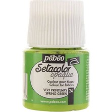 Pebeo Setacolor Opaque 45 ml Spring Green 24 Akrilik Boya Tekli Ürün Opak Formda Canlı Renk