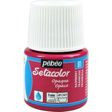 Pebeo Setacolor Opaque (Opak) 45ML Raspberry 81