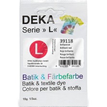Deka Serie L Batik Boyası 10GR Brillantrot 18(102)