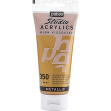 Pebeo Acrylic Studio 100ML Iridescent Precious Gold 350