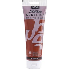 Pebeo Acrylic Studio 100ML Burnt Sienna 38