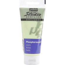 Pebeo Acrylic Studio 100ML Phosphorescent Yellow 116