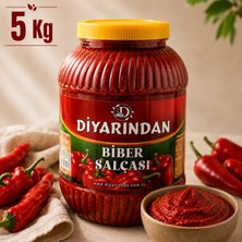 Diyarından Acı Hatay Biber Salçası 5 Kg