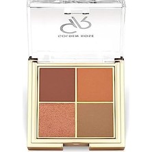 Quattro Eyeshadow - 05 Red Brick - Dörtlü Far Paleti