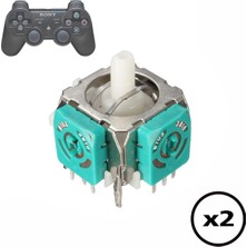 Pop Konsol 2 Adet PS3 Analog Motor Playstation 3 Kol Tamiri 3D Joystick PS3 Motor Yedek Parça