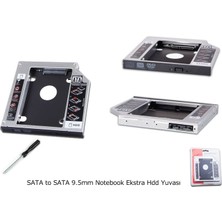 Mykablo 9.5mm Notebook Ekstra SATA HDD Yuvası