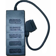 Mykablo Kablolu SCART Splitter 5 Port