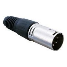 Mykablo 4 Pin XLR Erkek Konnektör