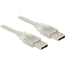 Mykablo USB 2.0 Erkek - Erkek Şeffaf Kablo 50 cm