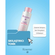 Rosense Gül Suyu Tonik 200ML Tüm Cilt Tipleri İçin Cilt Sıkılaştırıcı Etki Sağlar