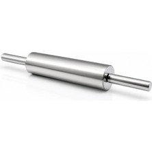 Tios Shop Krm Çelik Metal Merdane - Hamur Rulosu 40CM (5047) Krm