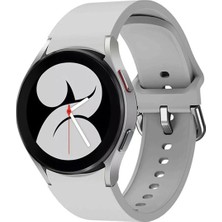 Marsilyan Mey Ithalat®  Samsung Galaxy Watch 4 Klasik Kordon - Açık Gri