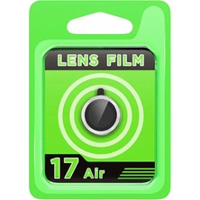 Marsilyan Mey Ithalat®   iPhone 17 Air Raze Metal Kamera Lens - Gümüş