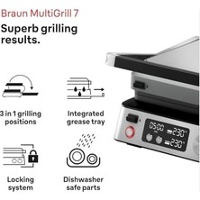 Multıgrıll 7 CG7044 Izgara Tost Makinası