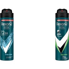 Men Erkek Sprey Deodorant Xtra 72 Saat Kesintisiz Üstün Koruma 150 Ml(1) Rexona Men Erkek Sprey Deodorant Natural Fresh Mint 72 Saat Kesintisiz Üstün Koruma 150 Ml(2)