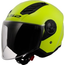 Çenesiz Kask Ls2 Aırflow 2 Neon Sarı Orjinal Xl