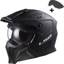 Kapalı Kask Ls2 Drıfter Mat Siyah Orjinal L
