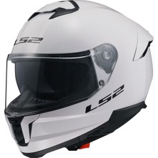 Kapalı Kask Ls2 Stream 2 Beyaz Orjinal Vizörlü Xl