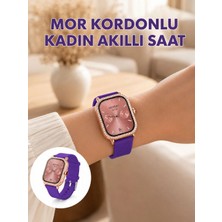 Akıllı Bayi Arama Özellikli Dokunmatik Ekranlı Kadın Akıllı Saat Aby