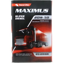 Maximus 20W-50 Motor Yağı 18 L