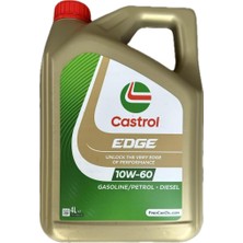 Edge Supercar Titanium Fst 10W/60 4 Lt Tam Sentetik Motor Yağı