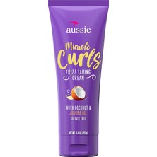 Miracle Curls Frizz Evcilleştirme Bukleler Hindistan Cevizi ve Jojoba Yağlı Krem, 6,8 Fl Oz, 5.079 Fl Oz