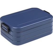 Rosti Lunchbox Take A Break Midi – Plastik, Denim, 18.5 x 12 x 6.5 Cm, 1 Birim