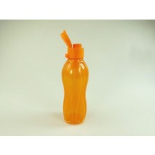 Go Eco 500 ml Turuncu Parlak Şişe Meyve Suyu Su Şişesi Öko 10307