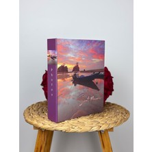 Albümü 10X15CM 200 Fotoğraf Kapasiteli Renkli Sandal Desenli Anı Albümü