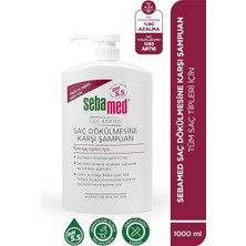 Saç Dökülmesine Karşı Güçlendirici Etkili Kafein ve Ginkgo Biloba Içerikli Şampuan 1000 ml