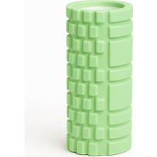 Sunyoga Foam Roller Masaj Rulosu – Yoga, Pilates, Fitness ve Fizyoterapi Için Eva Köpük Masaj Aleti (33X14 Cm) (Yeşil)