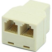 2 Port Telefon Çoklayıcı 2 Li Hat Çoklayıcı Telefon Hat Çoğaltıcı