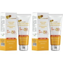 Bakım Kremi Spf ve 50 Çocuk Etkili Koruma Uvb Uva 50 ml 2 Paketi
